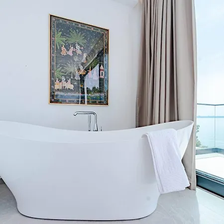 Designer Few Steps From Azure Blue Sea *